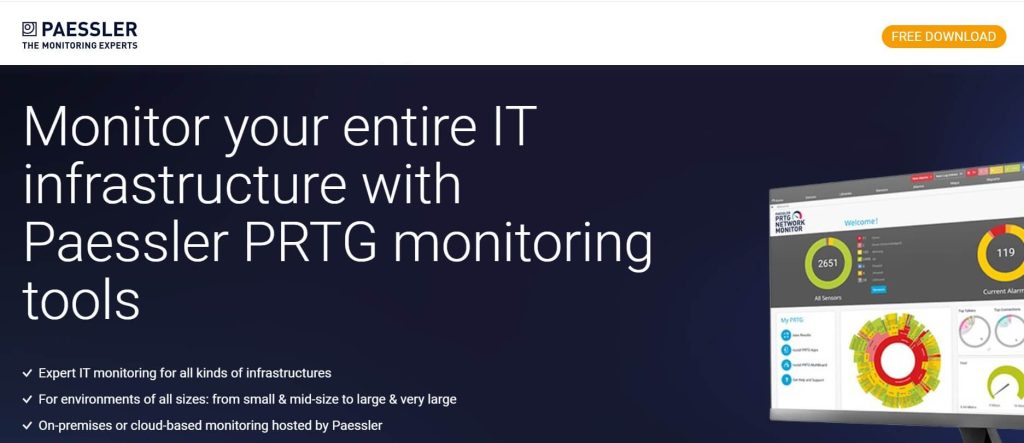 PRTG Network Monitor (Paessler)